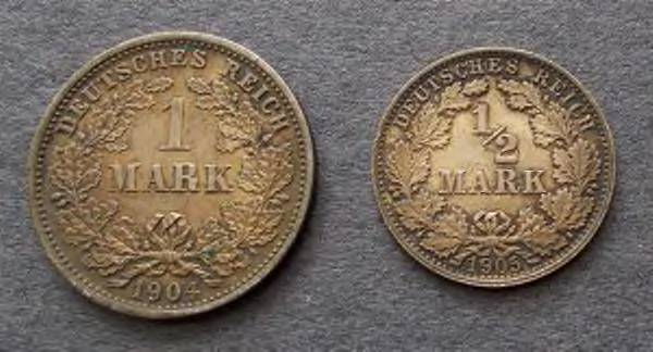 German-Mark-&-½-Mark